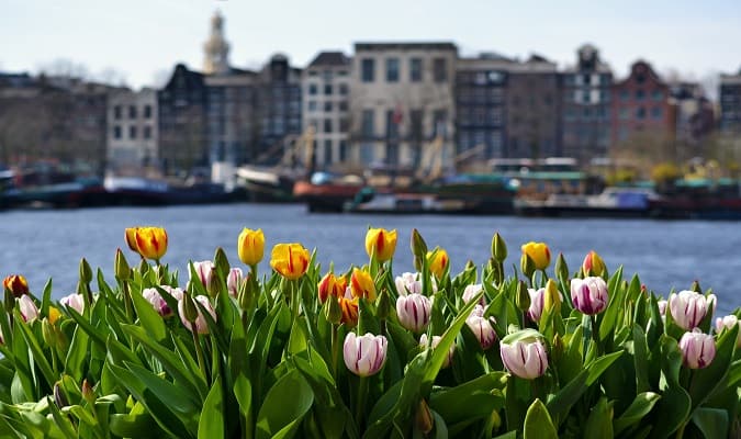 Amsterdam em Abril